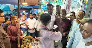 বগুড়ায় উপ-নির্বাচনে ধানের শীষের প্রচারণায় জিয়া পরিষদ